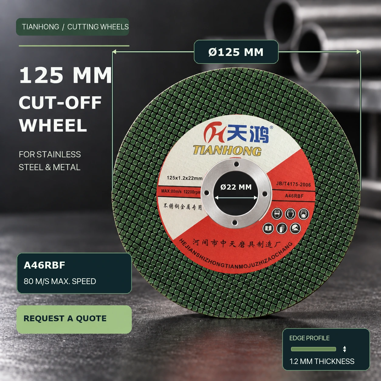 125 mm Cut-Off Wheel